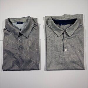 2 Pack - KYJ Men's Golf Polo Shirt Korea - Size 100 Small
